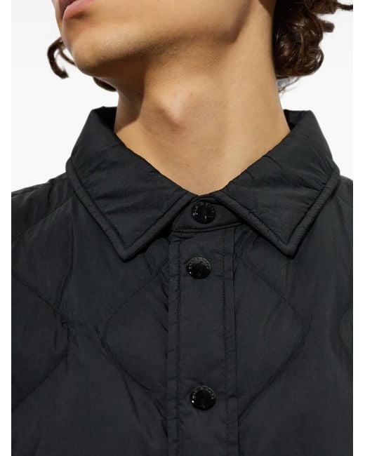 Rag & Bone Blue Dane Quilted Padded Jacket for men