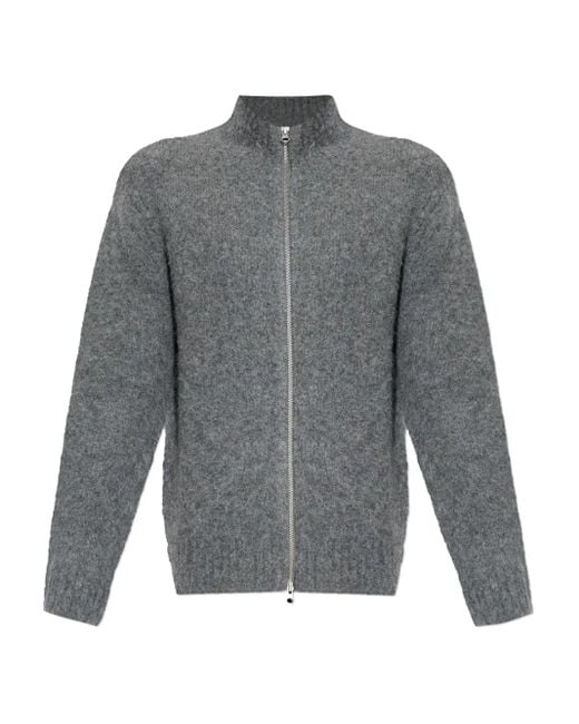Cardigan Sajean À Fermeture Zippée Samsøe & Samsøe pour homme en coloris Gray