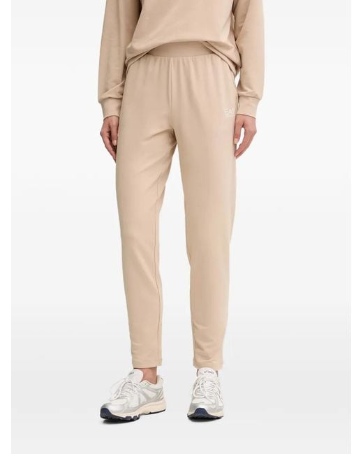 EA7 Natural Survêtement À Détail De Logo