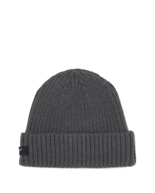 Undercover Gray Ribbed Beanie