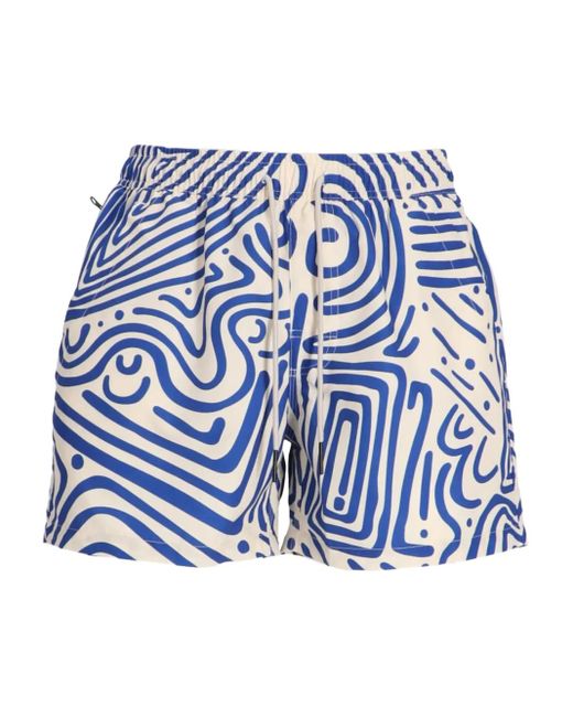 Oas Blue Eldovado Swim Shorts for men