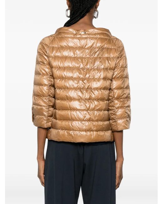 Herno Natural Quilted Jacket