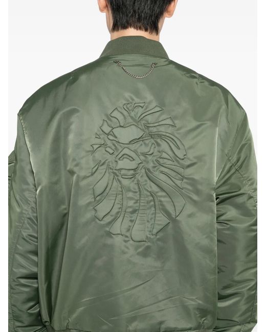 A Bathing Ape Green Embroidery Logo Jacket for men
