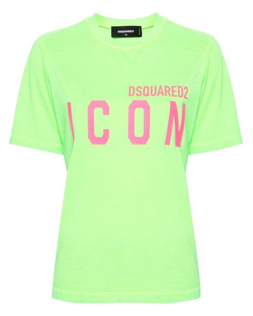 DSquared² Green Be Icon T-Shirt