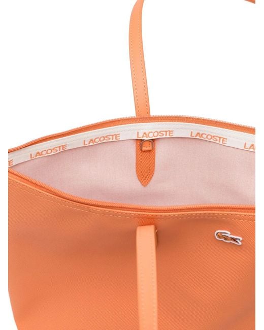 Lacoste Orange Grand Sac Cabas L.12.12