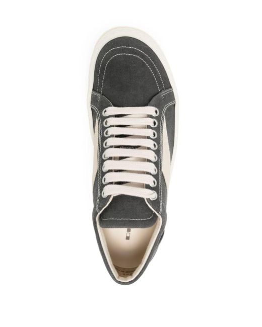 Rick Owens Lido Vintage Sneakers in het Gray