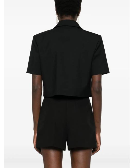 Sandro Black Cropped-Jacke