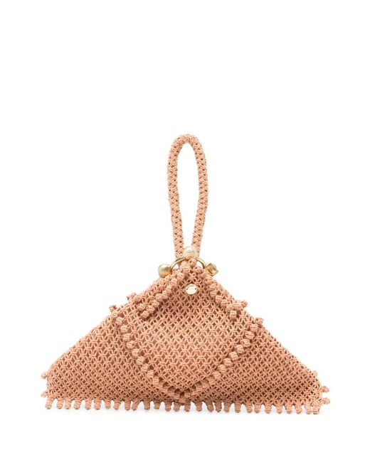 ALÉMAIS Pink Zip-Fastening Tote Bag