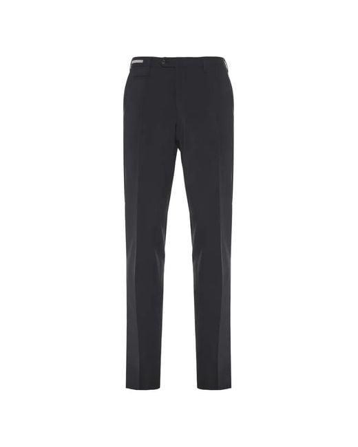 Corneliani Blue Buttoned Trousers for men