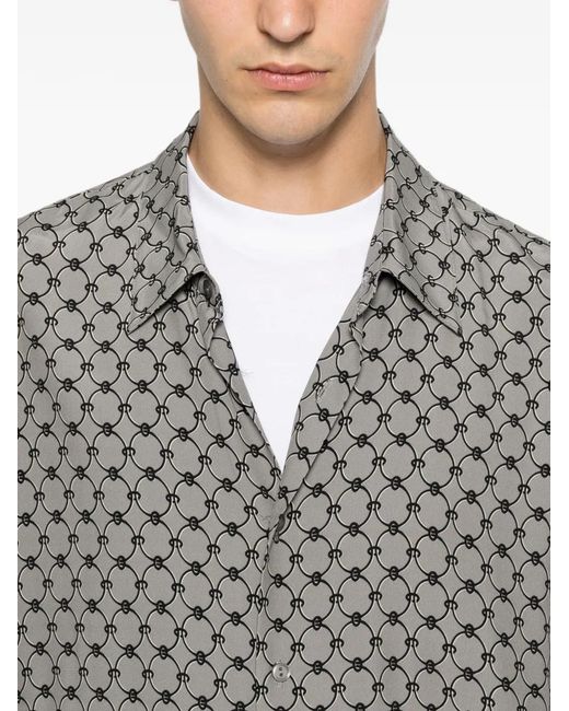 Sandro Gray Long-Sleeve Shirt for men