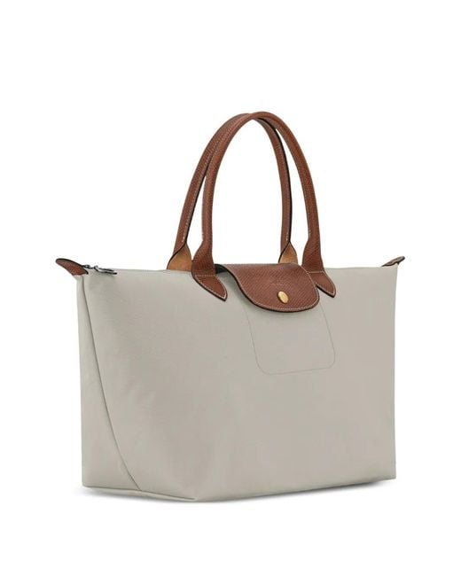 Longchamp Gray Sac À Main Le Pliage Original