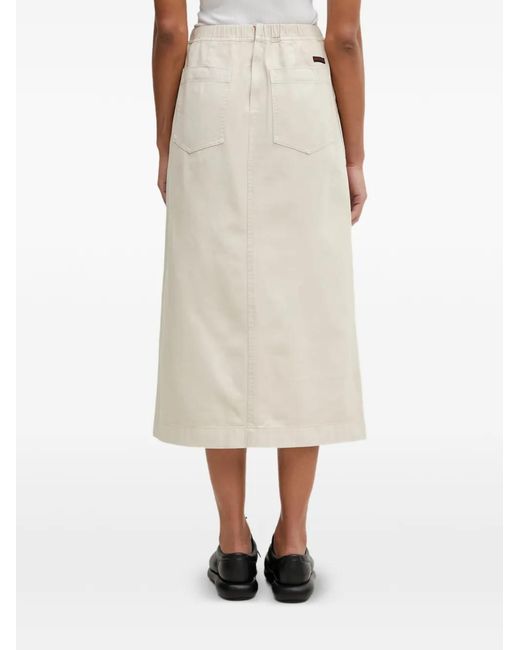Gramicci Natural Jupe Mi-Longue À Taille Ceinturée