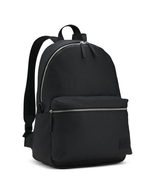 HUGO Black Zipped Briefcase for men