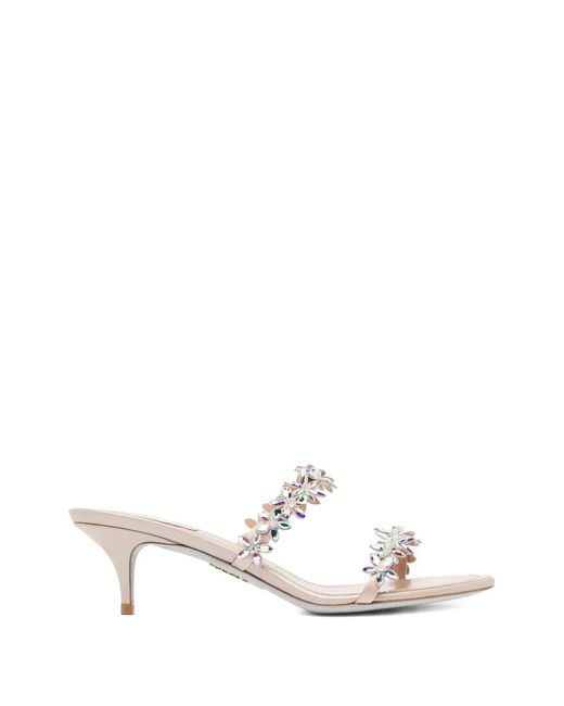 Rene Caovilla White 50Mm Eva Sandals