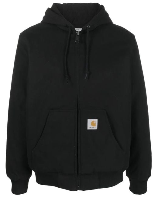 Veste En Coton À Patch Logo Carhartt pour homme en coloris Black