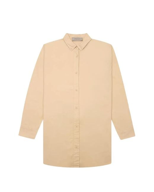 Fear Of God Natural Buttoned Long-Sleeve Shirt