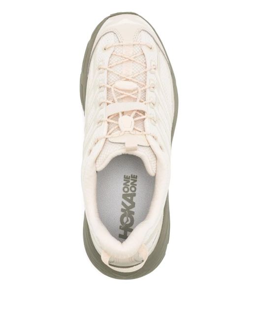 Hoka One One White U Mafate Three2 Shoes