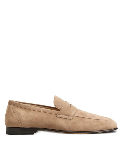 メンズ Tod's レザーローファー Natural