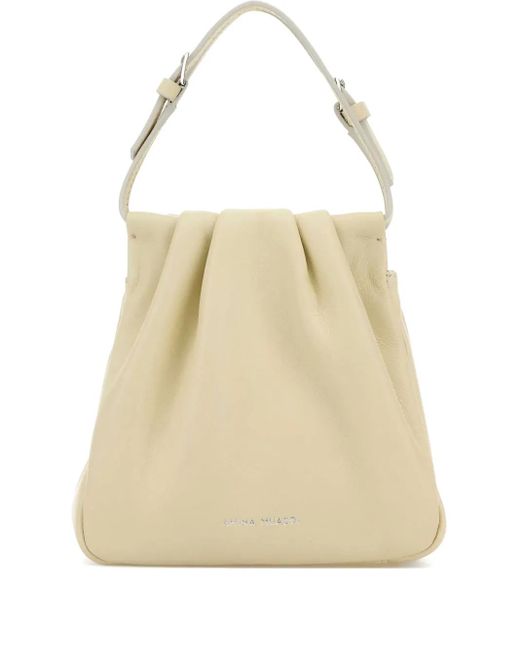 Borsa Tote Vittoria di AMINA MUADDI in Natural