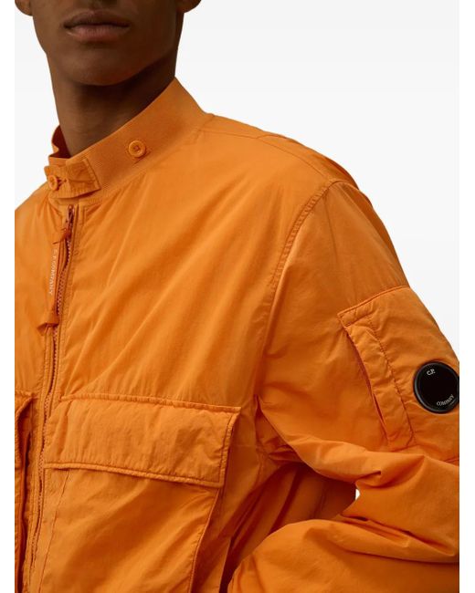 C P Company Jacke Mit Aufgesetzten Taschen in Orange für Herren