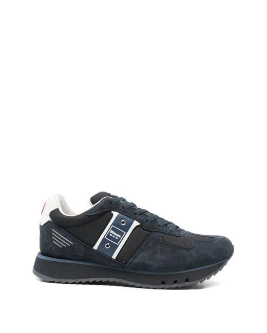 Blauer Blue Yono Leather Sneakers for men