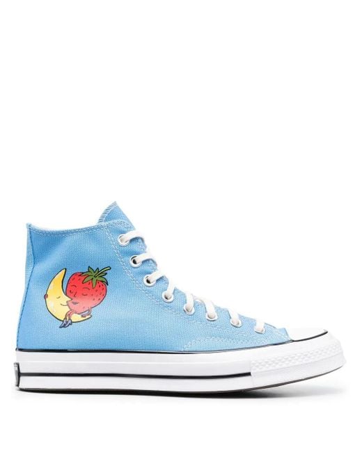 Sky High Farm Blue X Converse Chuck 70 Sneakers