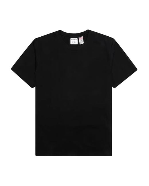 Wacko Maria Black Graphic-Print T-Shirt for men