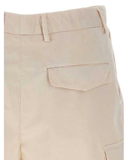 Myths White Cargo Shorts for men