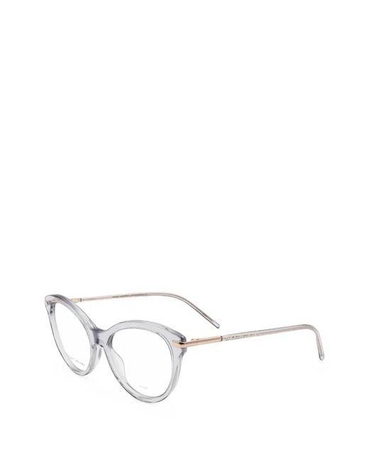 Marc Jacobs White Cat-Eye Frame Glasses