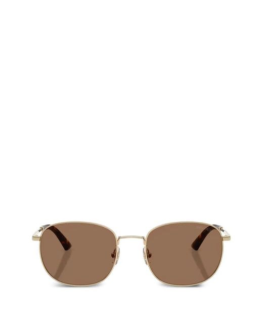 Jimmy Choo Metallic Lunettes De Soleil Dune