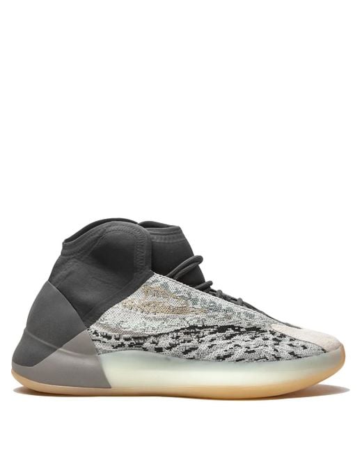 Yeezy Gray Yeezy Qntm "Sea" Sneakers