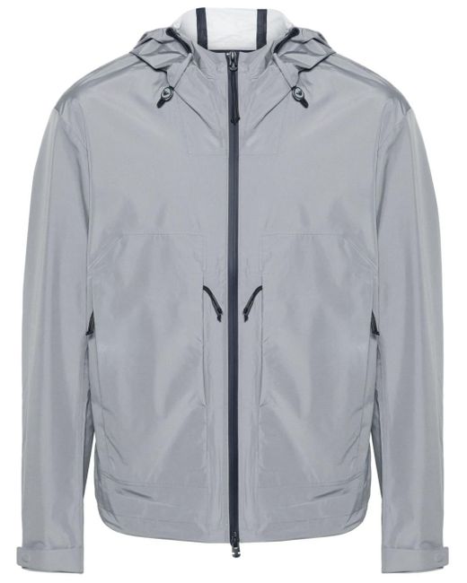 Emporio Armani Gray Travel Essentials Jacket for men