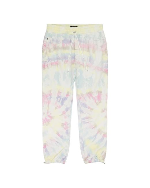 Amiri White Tie Dye Track Pants for men