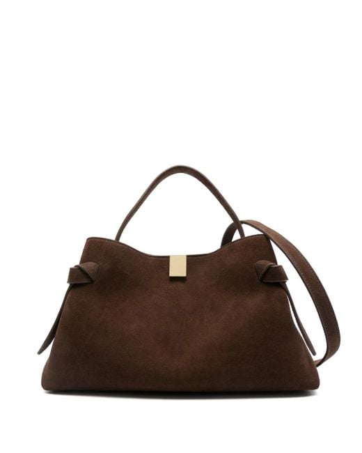 Yuzefi Brown Gyoza Tote Bag