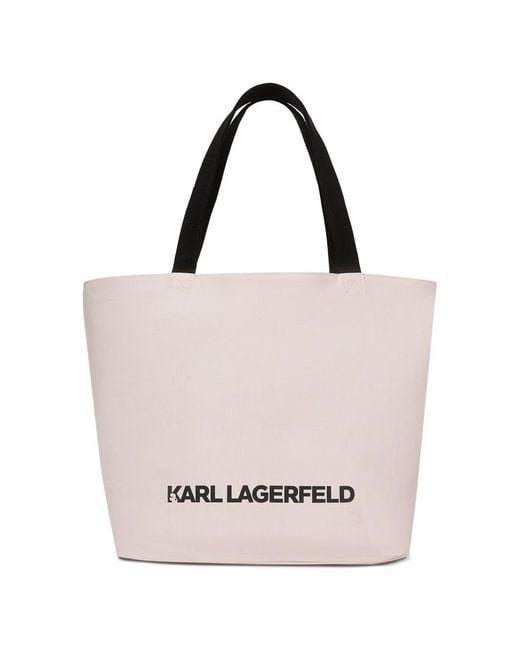 Karl Lagerfeld Black Ikon Choupette Reversible Tote Bag