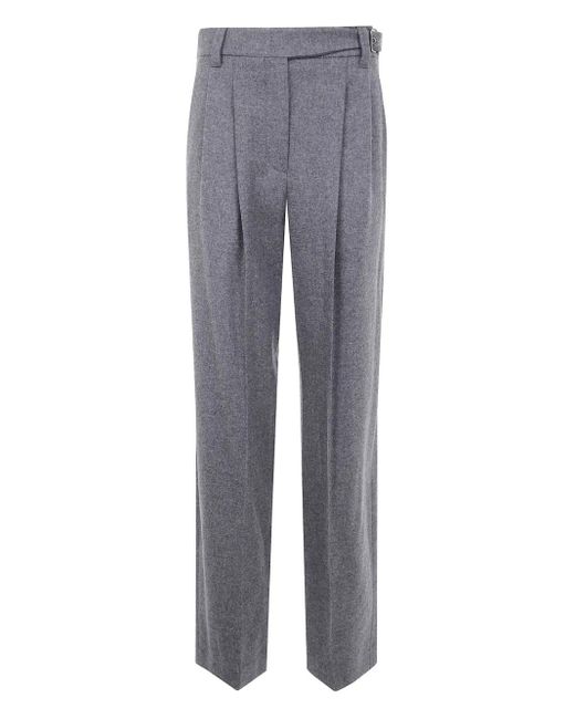 Brunello Cucinelli ベルテッド パンツ Gray