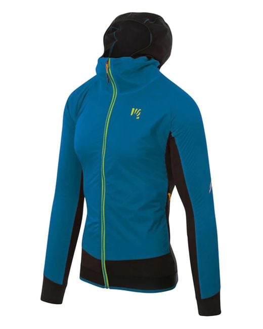 Chaqueta Alagna Plus Evo con capucha Karpos de color Blue