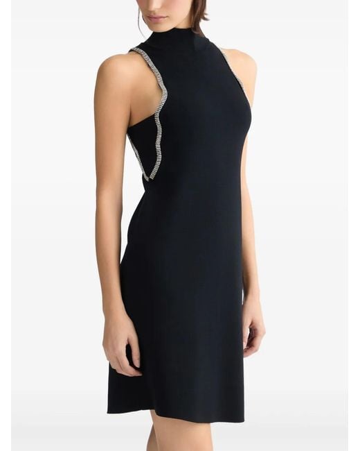 Liu Jo Black Knitted Mini Dress