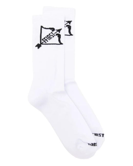 FAMILY FIRST White Arch Socks