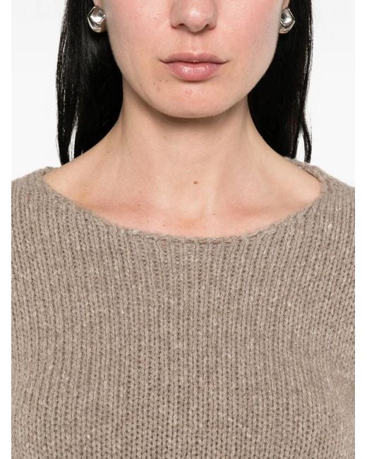 The Row Natural Nitha Pullover Mit Rundem Ausschnitt