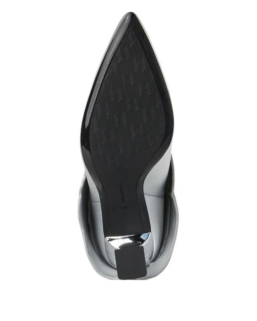 Karl Lagerfeld Gray Exclusive Debut Ii Fold-Down Ankle Boots