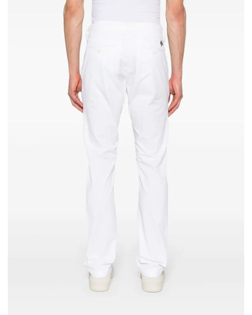 Jacob Cohen Schmale Bobby Chino in White für Herren