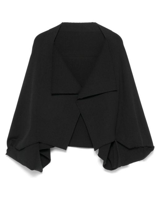 Issey Miyake Black Campagne Cardigan