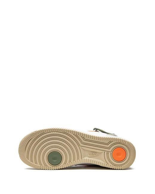 Nike Green Air Force 1 Mid Qs Shoes for men
