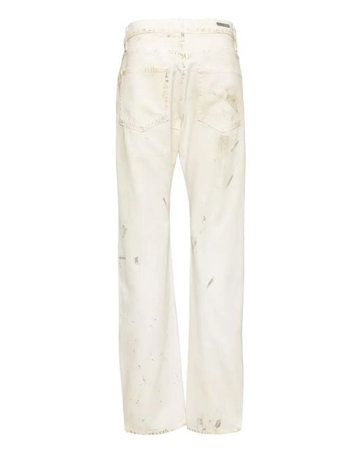 Helmut Lang White Jeans for men