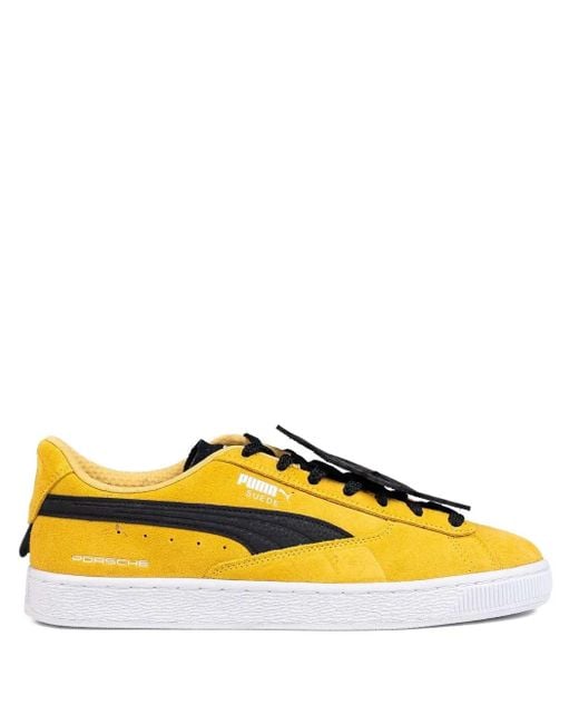 X Porsche Legacy Baskets En Daim PUMA pour homme en coloris Yellow