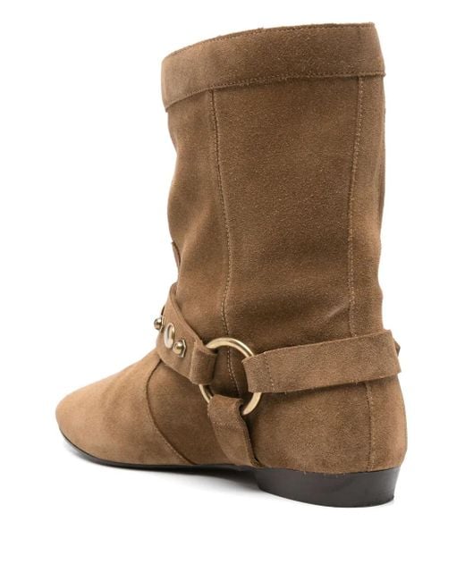 Isabel Marant Brown Stania Boots