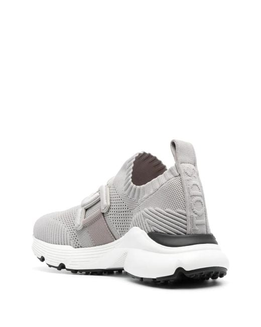 Tod's White Sport Run Low-Top Sneakers
