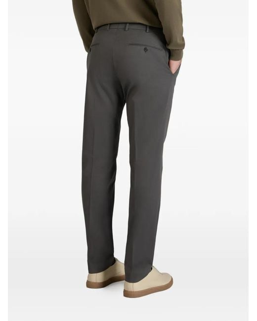 Incotex Schmale Flexpant Hose in Gray für Herren