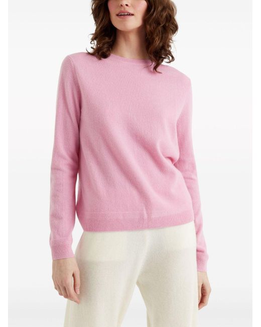 Chinti & Parker Pink The Boxy Cashmere Jumper